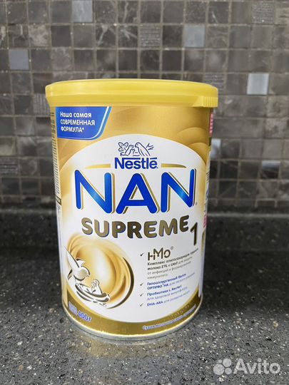 Смесь NAN supreme 1 новая