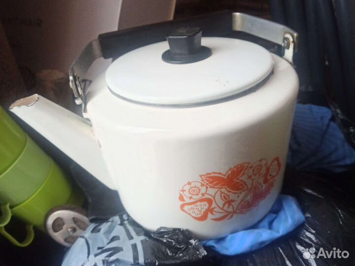 Чайник эмалированный СССР