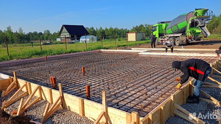 Работа страителства