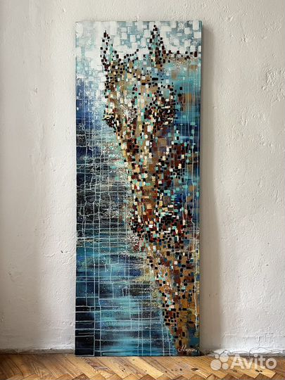 Интерьерная картина текстурная