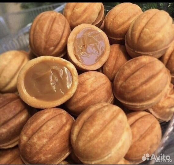 Орешки со сгущенкой