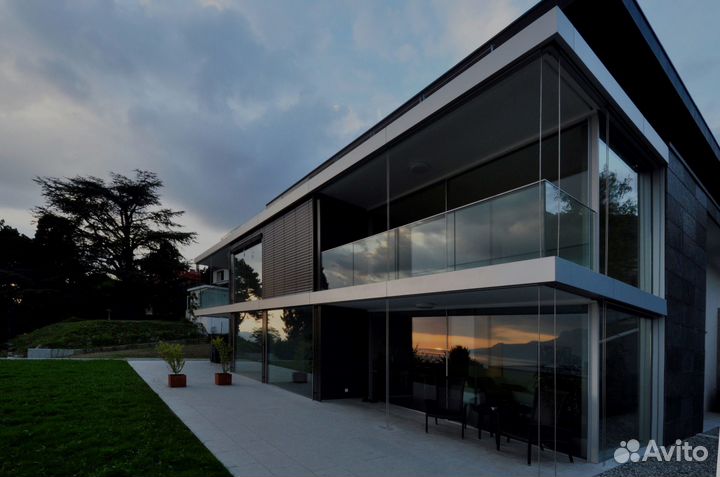 Безрамное и панорамное остекление