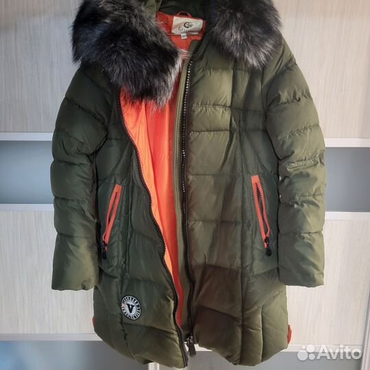 Куртка зимняя женская длинная,50-52 р