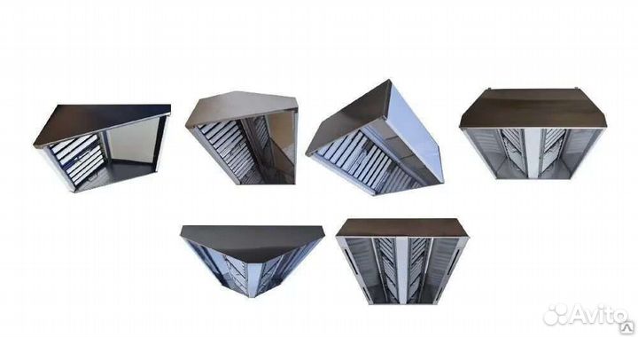 Зонты вытяжные в наличие и под заказ