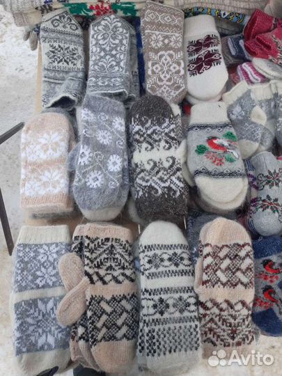 Шерстяные носки женские