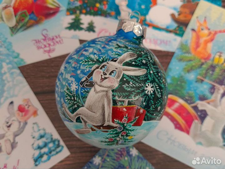 Елочные шары ручной работы