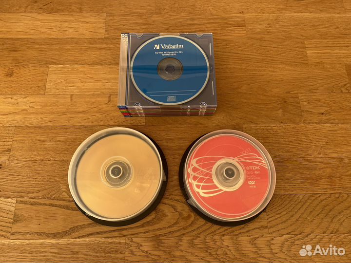 Диски DVD-RW, CD-RW