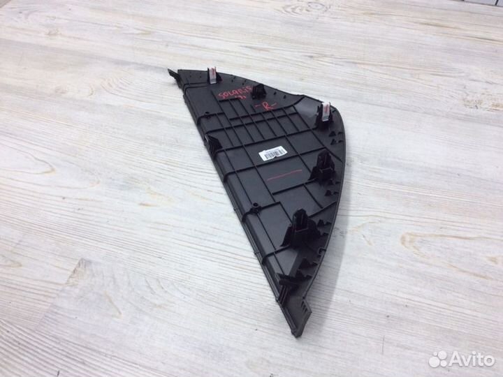 Накладка торпедо правая Hyundai Solaris седан G4FG