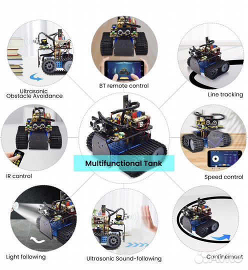 Робот Mini Tank Robot V3 (Arduino) KS0555