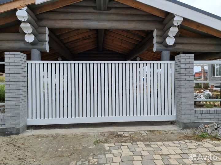 Откатные ворота Alutech ProTrend