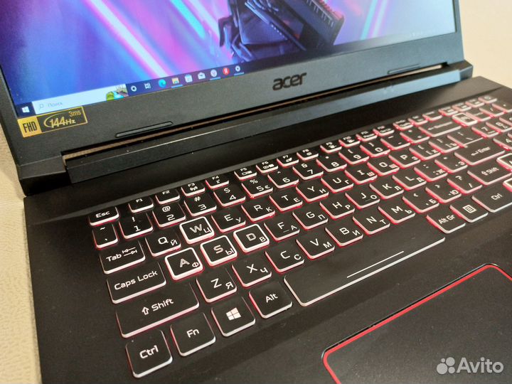 Топовый игровой Acer (17.3/Core i7/GTX 1660 Ti)