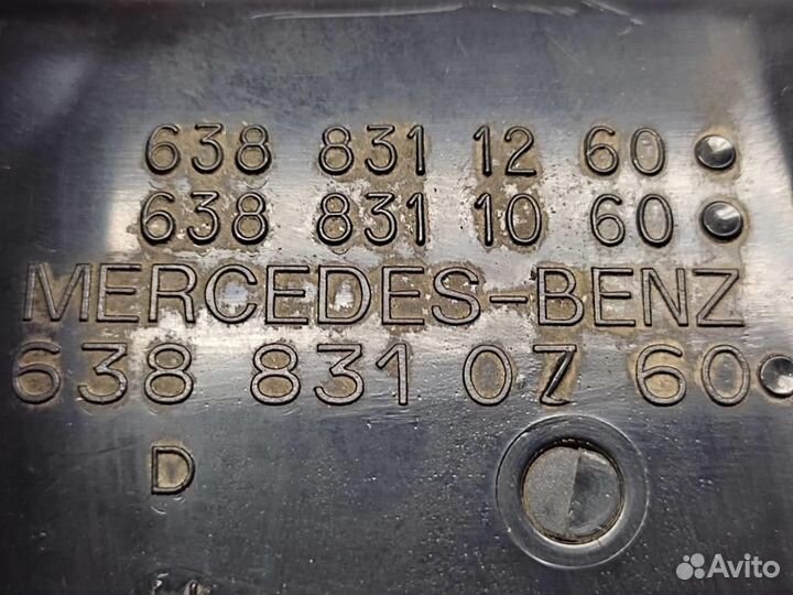 Воздуховод W638 V-class Vito 611.980