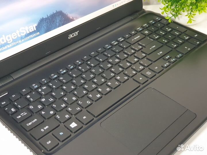 Ноутбук Acer 2 ядра, 4Gb, SSD 256Gb