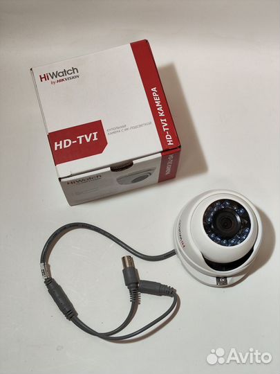 Купольная HD-TVI-видеокамера Hiwatch DS-T203