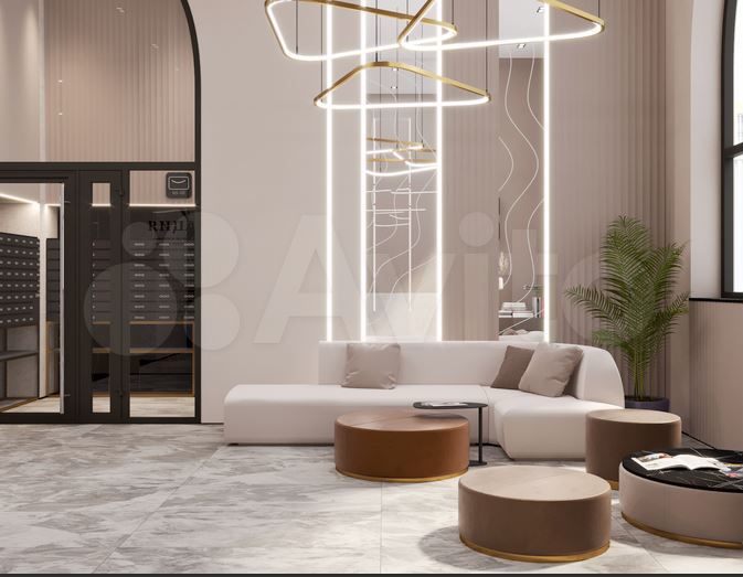 1-к. квартира, 45 м², 10/16 эт.