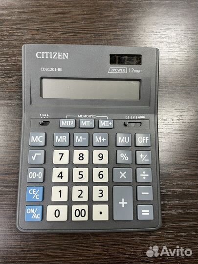 Калькулятор citizen cdb1201-bk