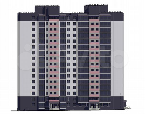 1-к. квартира, 34,6 м², 3/16 эт.