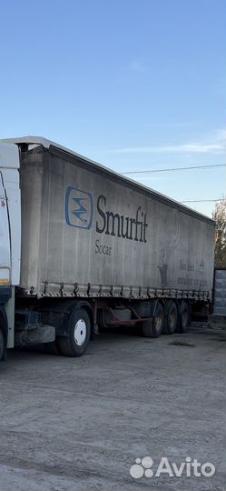 Тент на полуприцеп с воротами, бортами