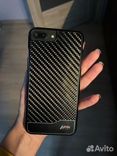 Накладка, чехол BMW на iPhone 6Plus, 7, 7-8Plus