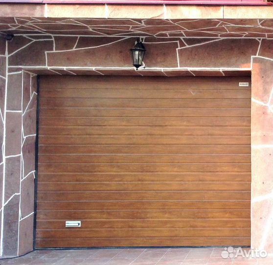 Секционные ворота гаражные