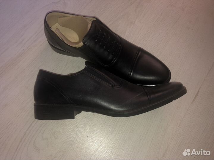 Полуботинки хромовые