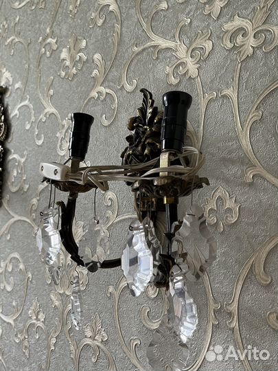 Светильники бронза СССР настенные