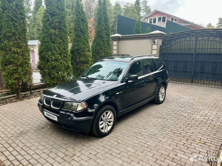 BMW X3 2.5 AT, 2004, 183 000 км