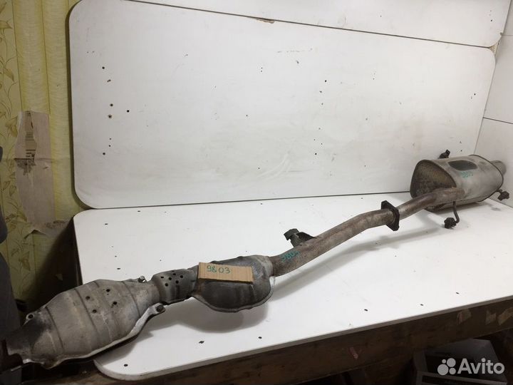 Глушитель в сборе