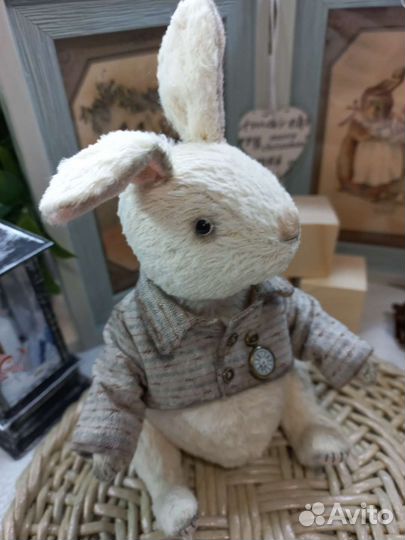 Мишка тедди ручная работа (зайка)