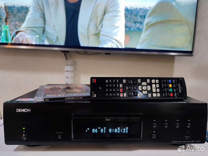 Blu-Ray проигрыватель Denon DBT-1713UD black