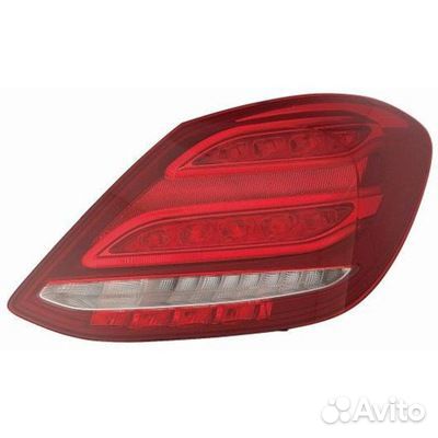 W205 фонарь задний внешний правый диодный (depo)