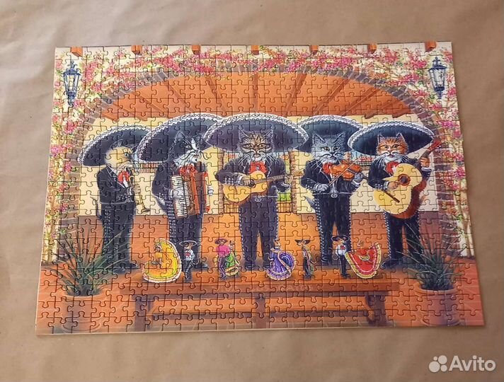 Картины из пазлов