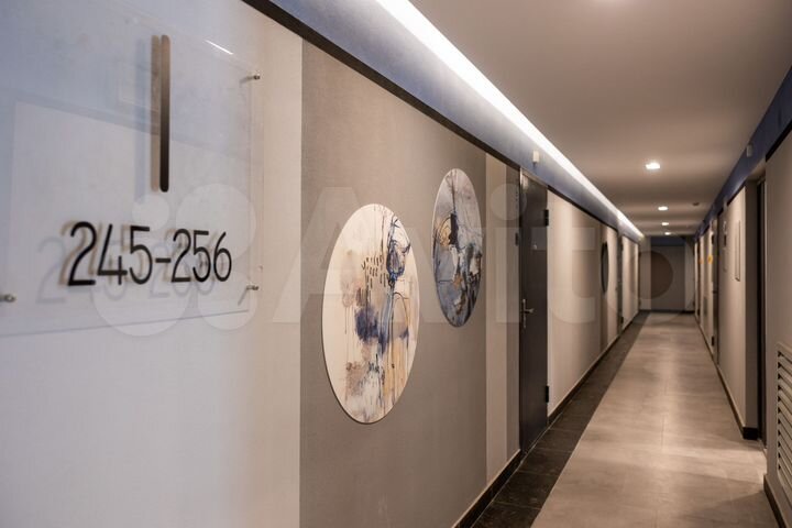 2-к. квартира, 45,8 м², 1/21 эт.