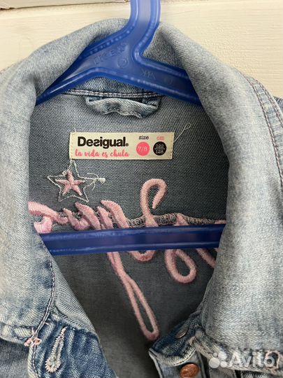Джинсовка детская desigual 7/8 122-128