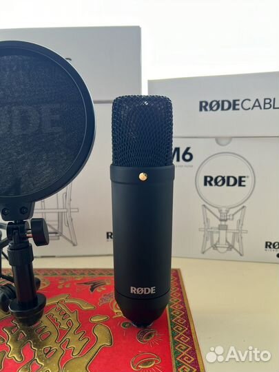 Rode nt1 (черный) студийный микрофон nt1a