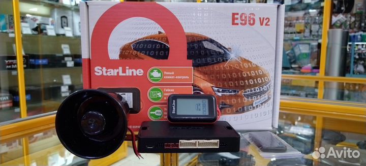 Автосигнализация starline E96 V2 BT 2CAN 4LIN GSM
