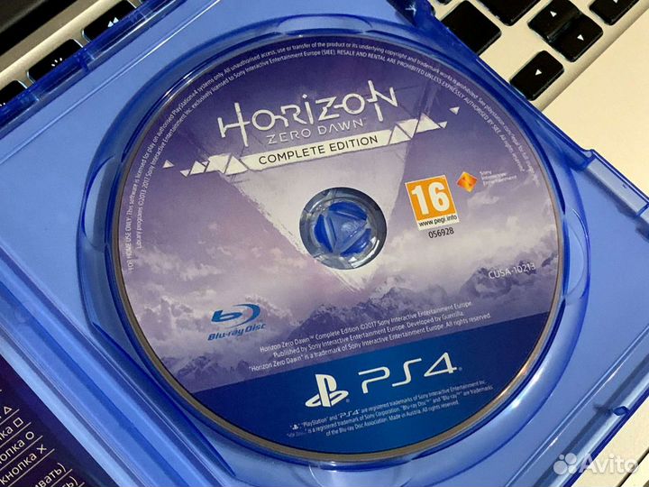 Диск с игрой Horizon (обмен/продажа)