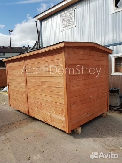 Вагончик с надежной крышей