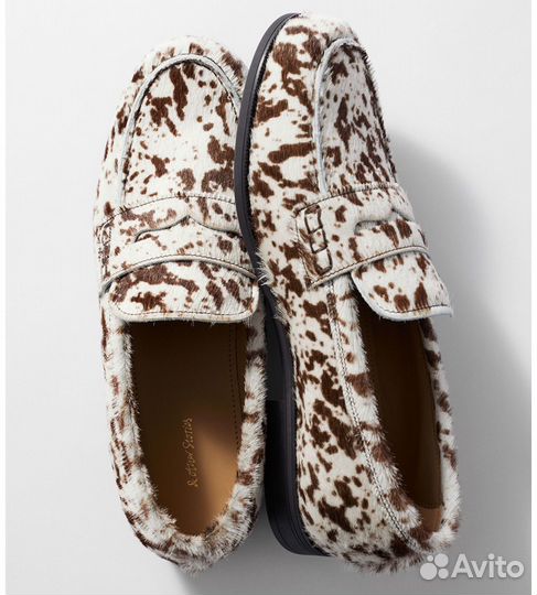 Лоферы otherstories коровий принт