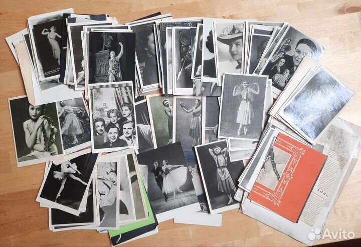 Открытки СССР балет, театр, кино