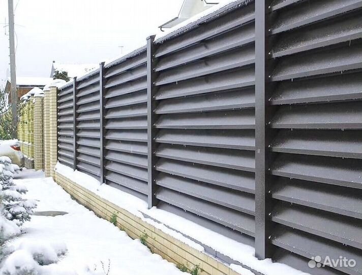 Заборы жалюзи с доставкой