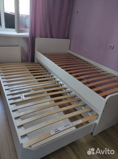 Кровать икеа släkt (слэкт IKEA)