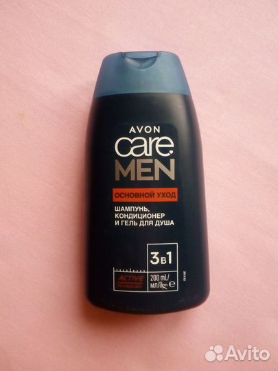 Мужской Шампунь, кондиционер и гель для душа 200мл