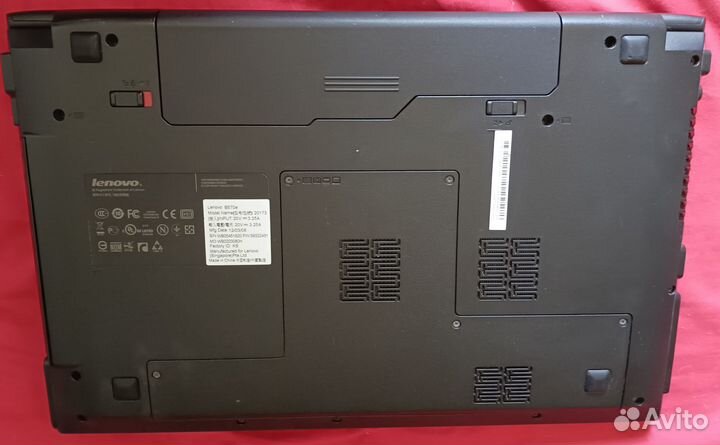 Ноутбук lenovo b570e