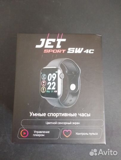 Смарт часы jet sport sw 4c