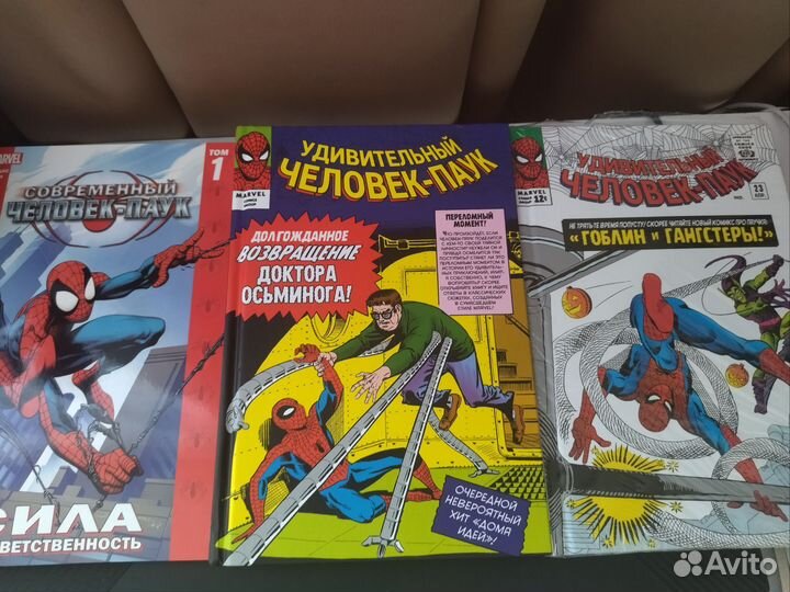 Комиксы человек паук