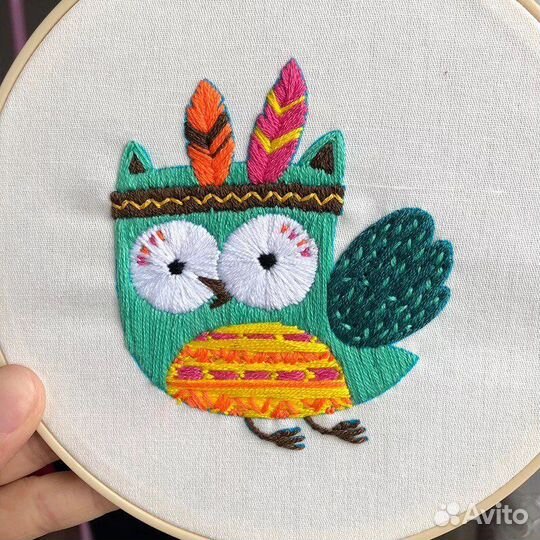 Набор для вышивания - животные и птицы