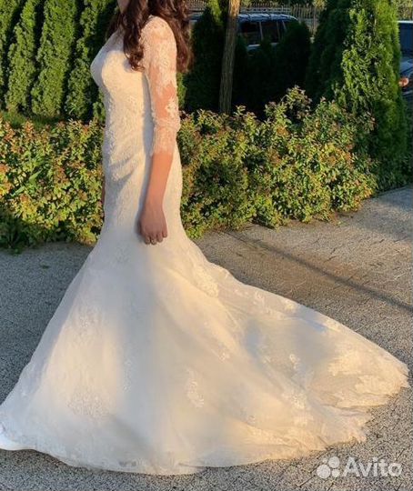 Свадебное платье 44 46 рыбка