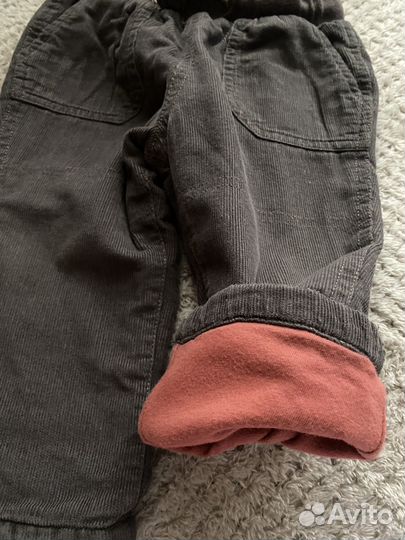 Брючки вельветовые