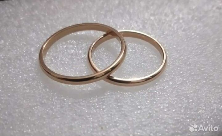 Кольцо обручальные 17 20